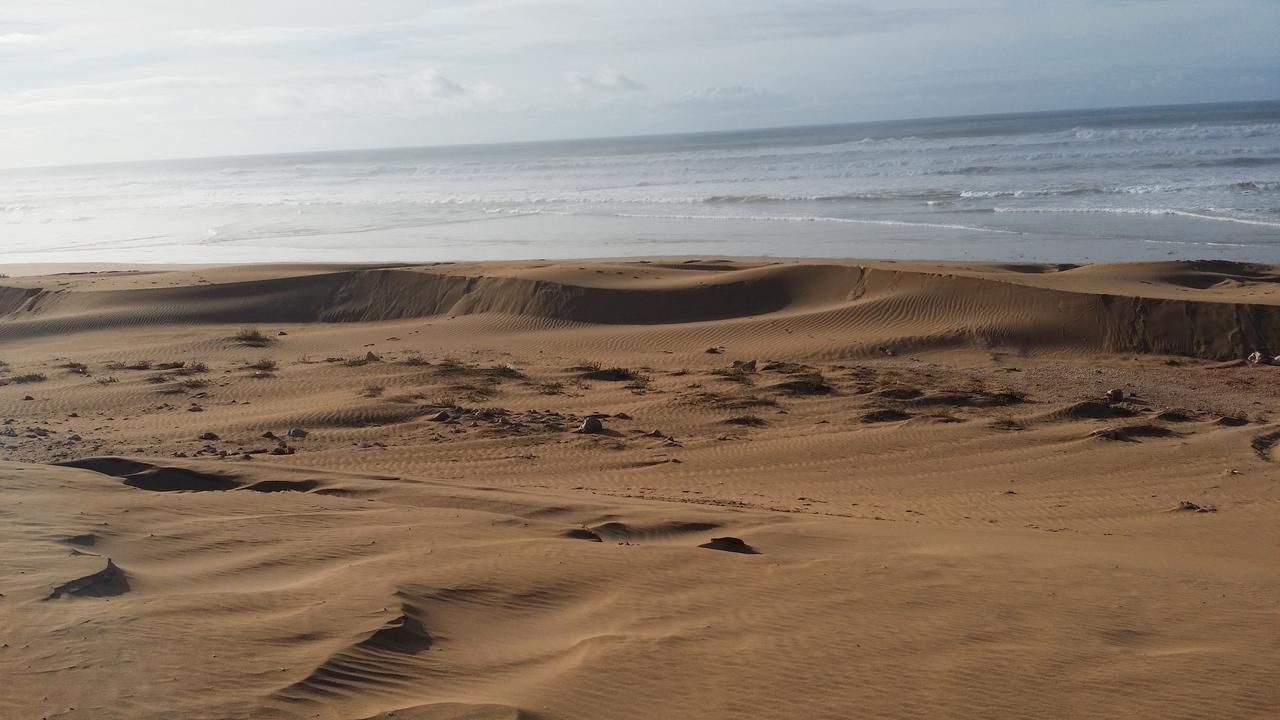 Aglou Plage Grande Maison De Caractere Tout Confort Les Pieds Dans L'Eau Esterno foto